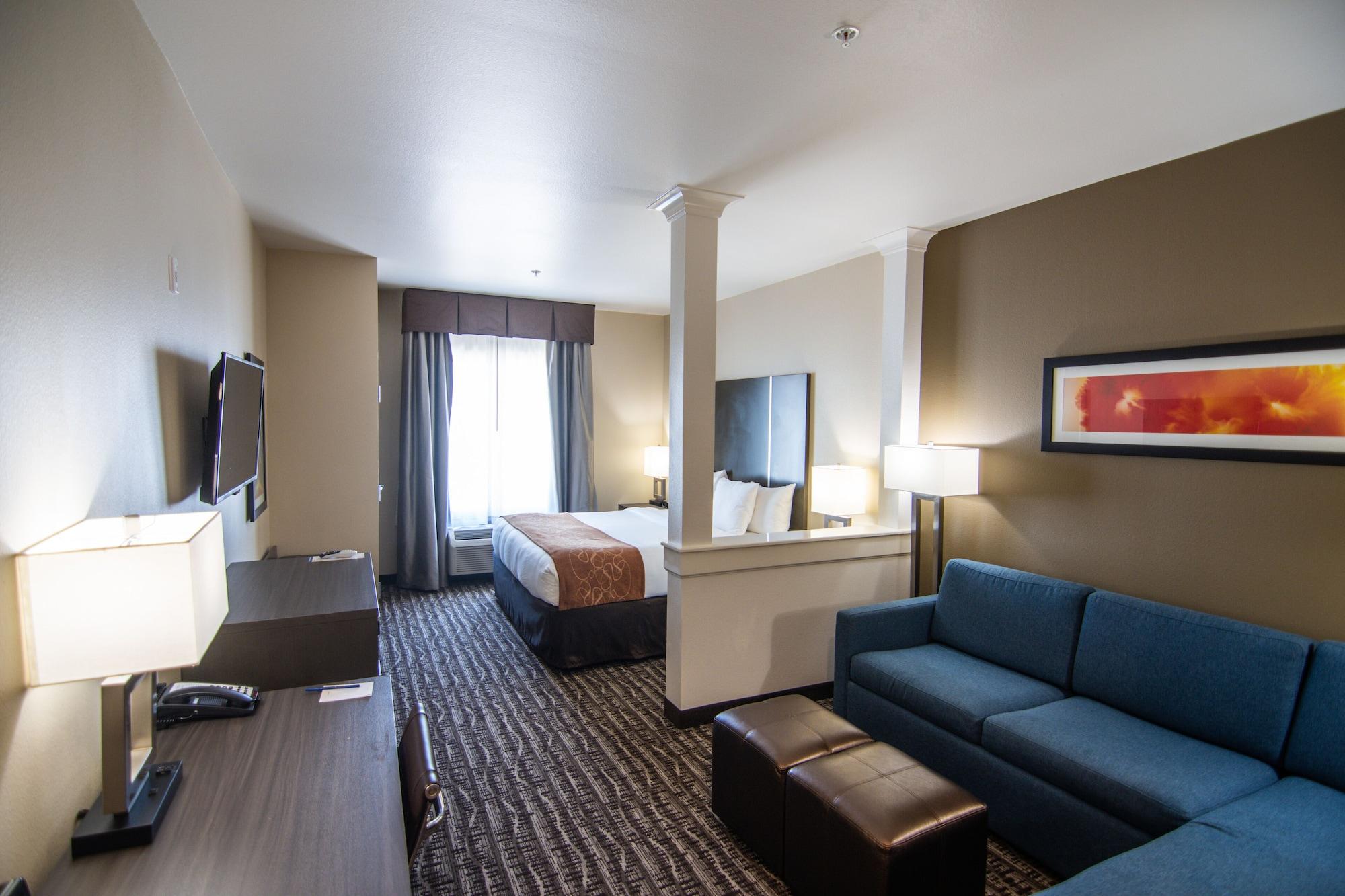 Comfort Suites Near Sam Houston Race Park Jersey Village Exterior foto
